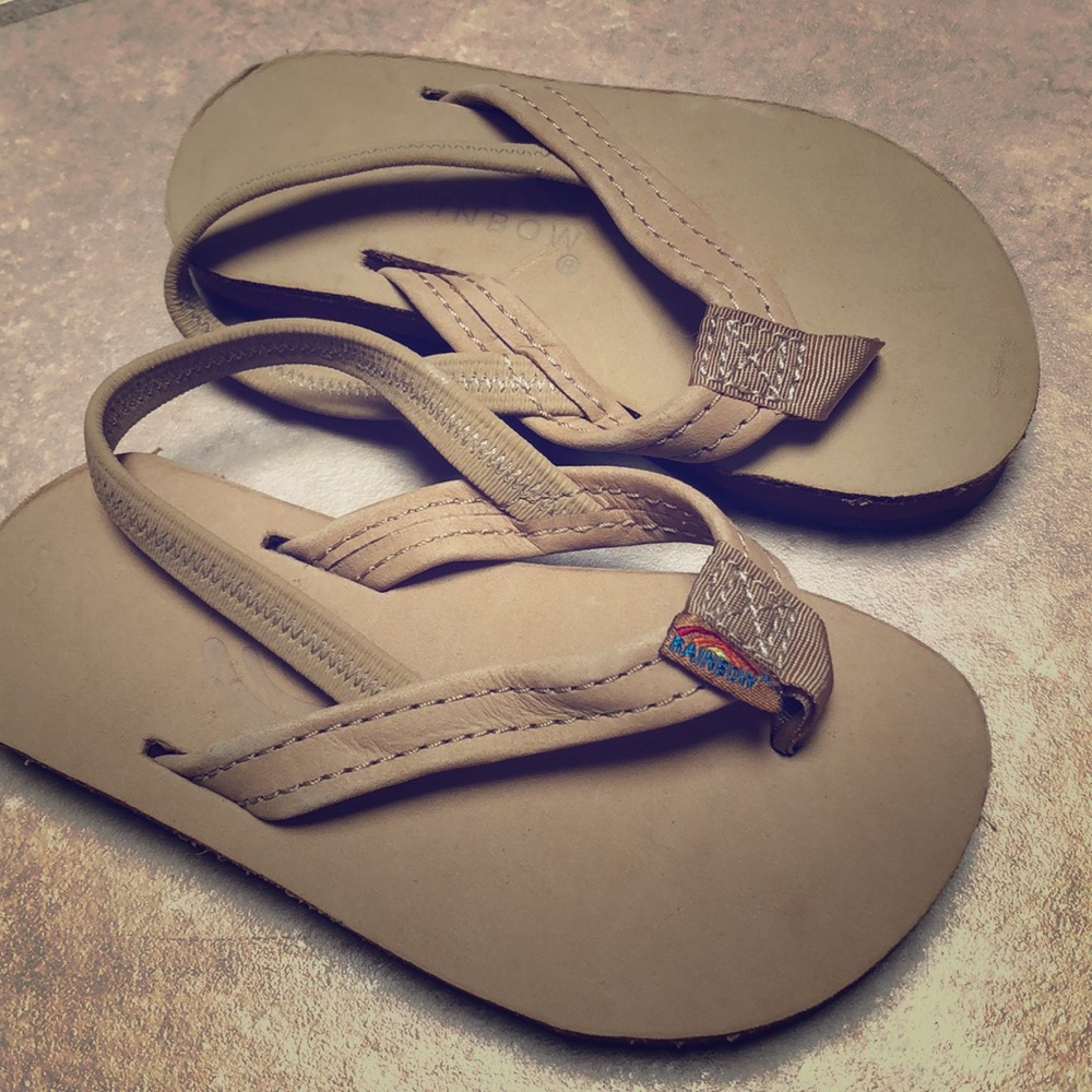 Brand New Toddler Rainbow Sandals
